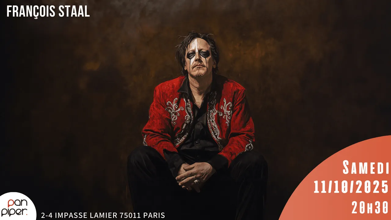 François STAAL – (avant) La Brûlure Sortie d’album
