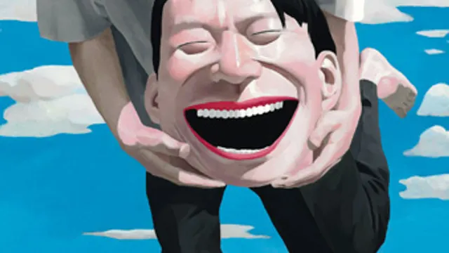 Yun Minjun, L'Ombre du fou rire