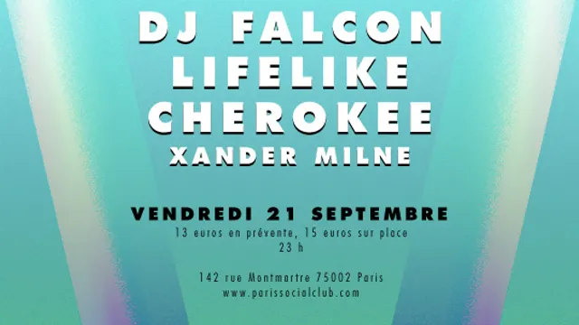 Vulture w Lifelike, Cherokee, Alan Braxe, Dj Falcon