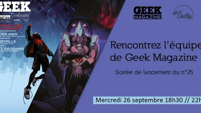 Rencontrez l'équipe de Geek Magazine !