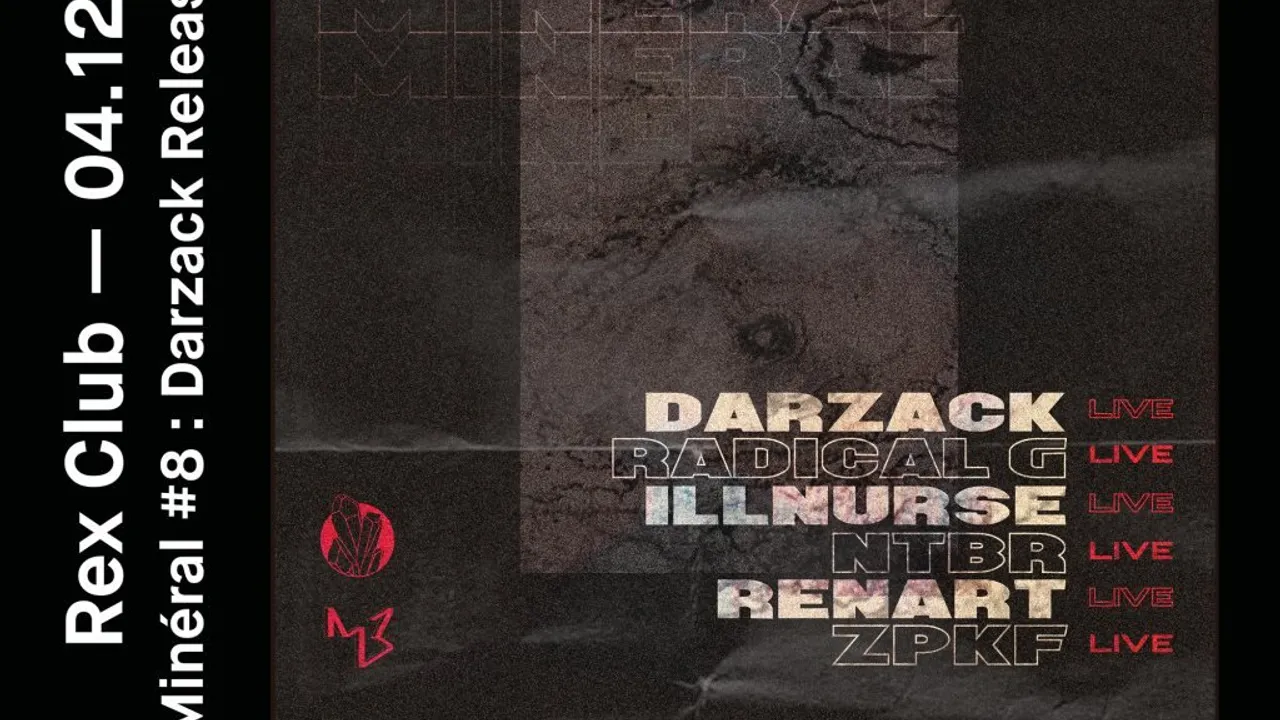 Minéral 8: Darzack Release Party