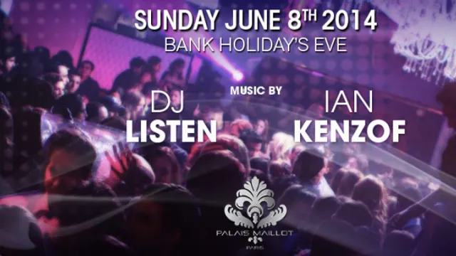 Palais Maillot presents Ian Kenzof & Listen