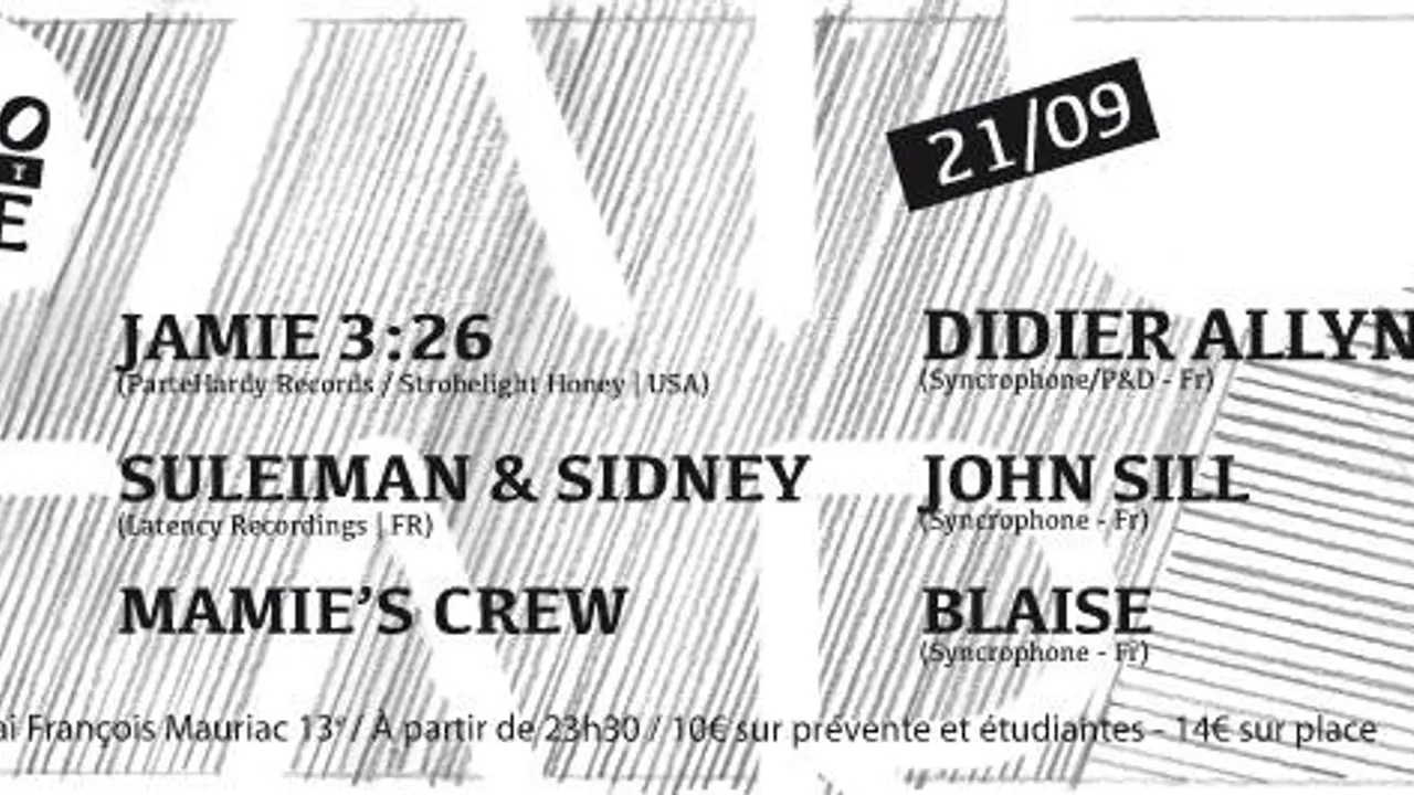 Syncrophone Label Night