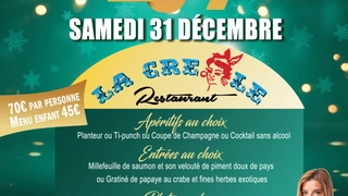 Soirée de la Saint Sylvestre à La Créole