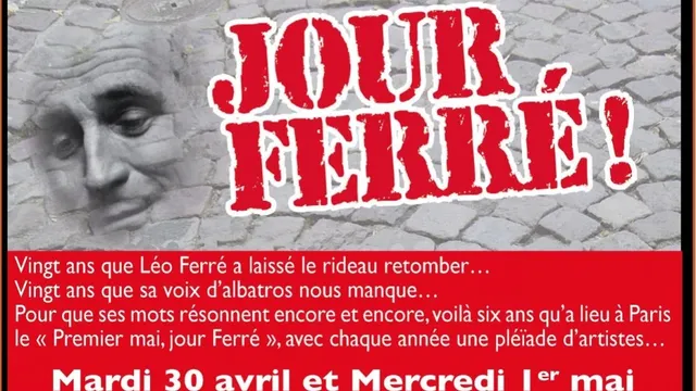 Festival 1er Mai, Jour Ferré