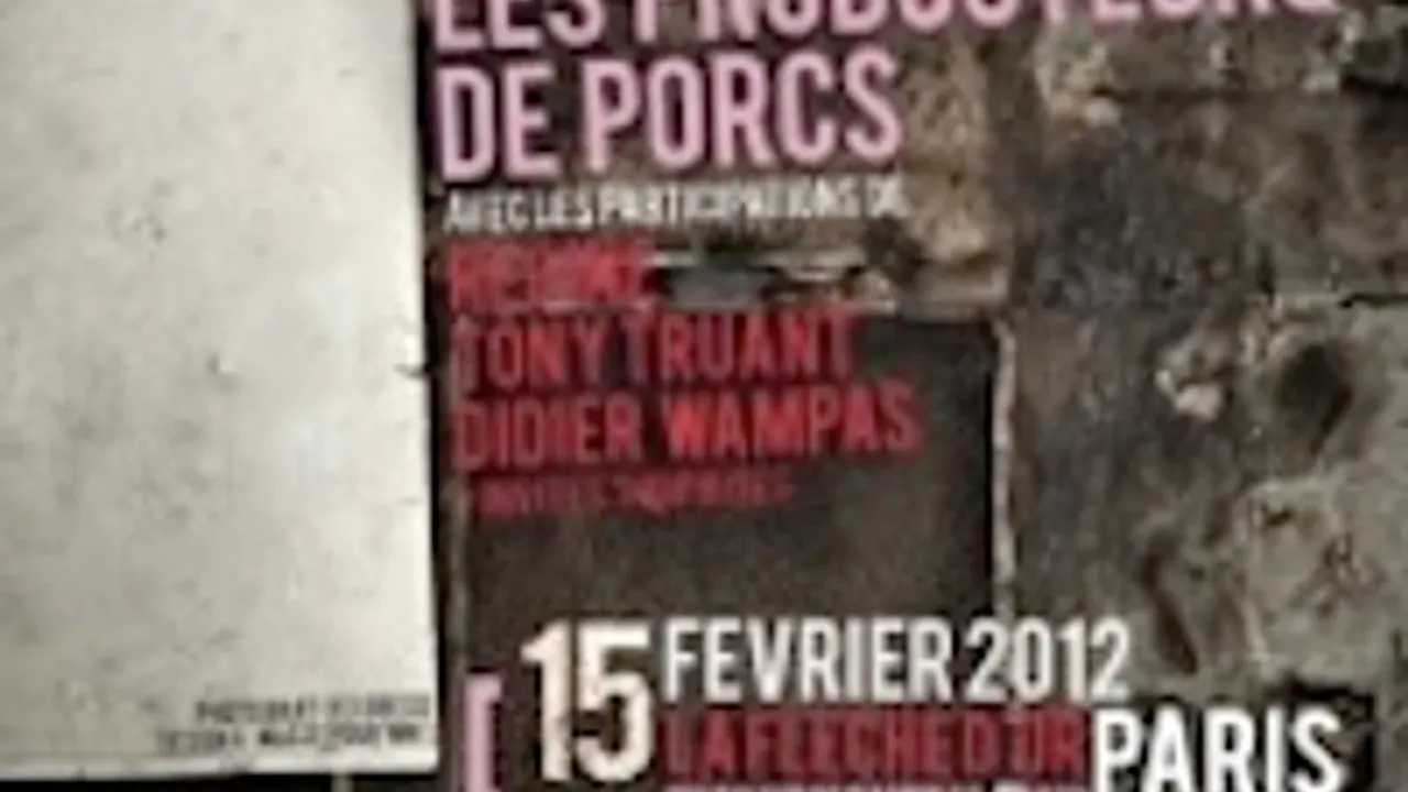 PIAS NITES : LES PRODUCTEURS DE PORCS AVEC LES PARTICIPATIONS DE DIDIER WAMPAS, REGINE, TONY TRUANT