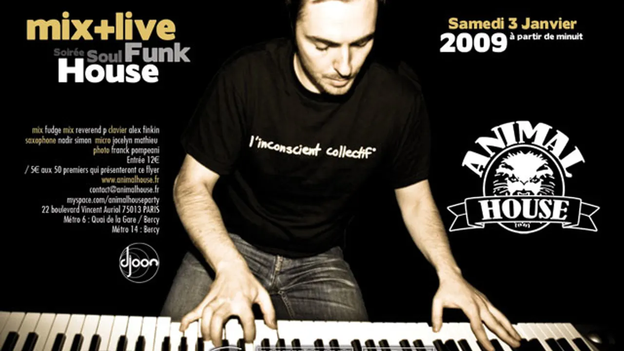 Animal House - MIX+Live - House Soul Funk