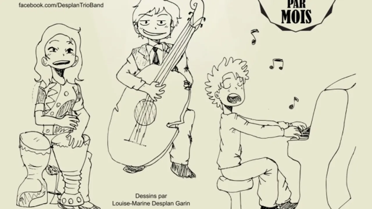 Desplan Trio Band en concert
