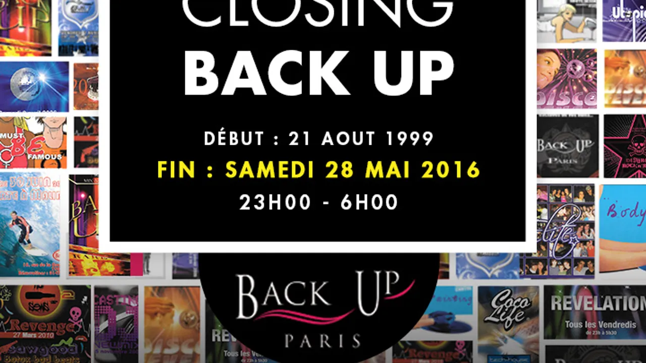Closing Back Up / Fermeture définitive