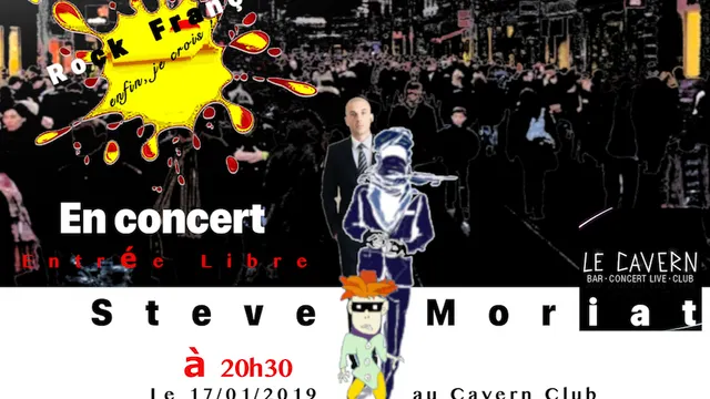 A découvrir Steve Moriat en concert / LIVE au Cavern Club