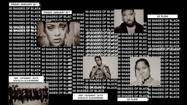 50 shades of Black music - Hip hop party / spéciale Party Like