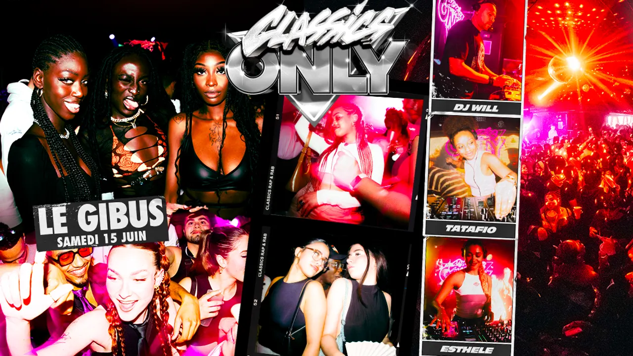 Classics Only au Gibus 15 juin 2024