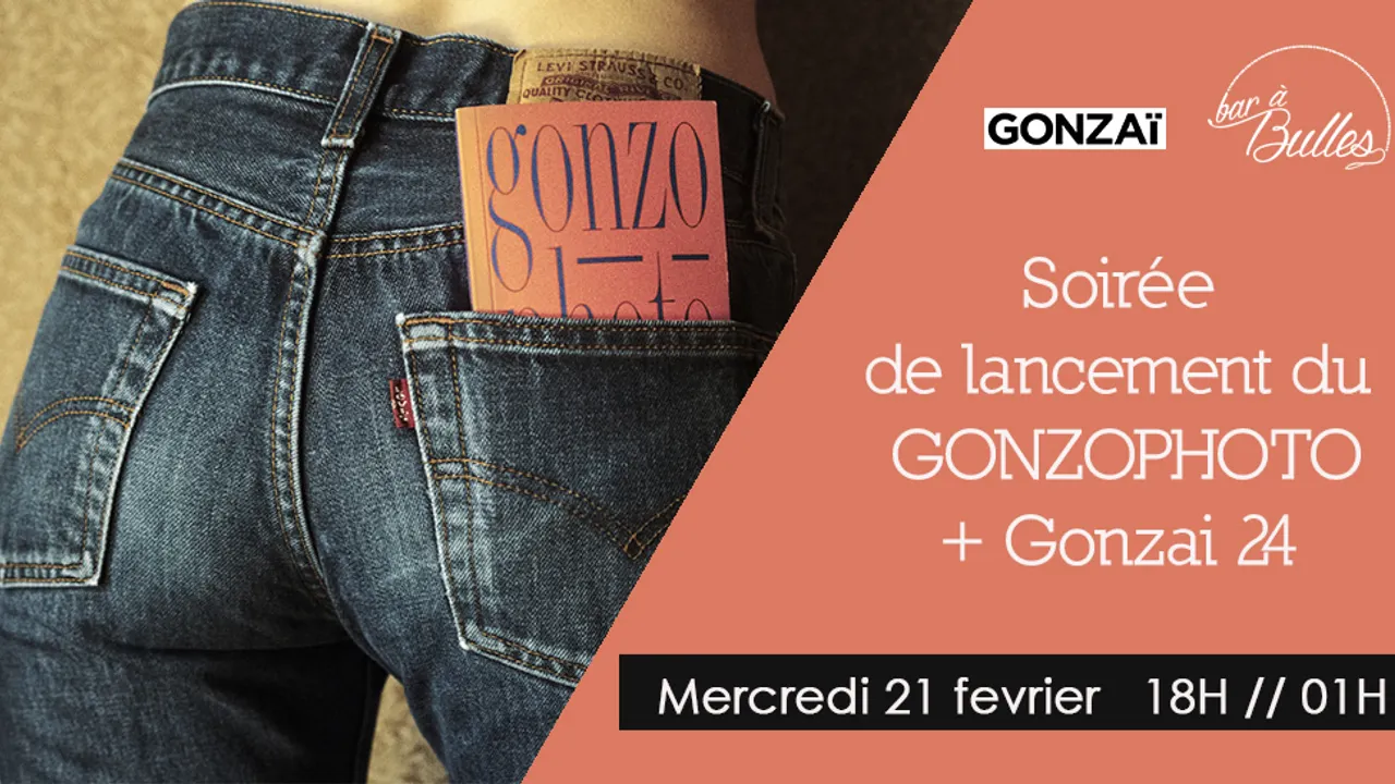 Soirée de lancement/expo de Gonzophoto + Gonzai 24