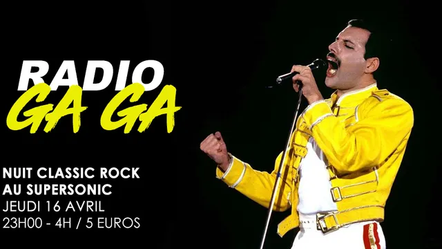 Radio Gaga #5 / Nuit Classic Rock au Supersonic