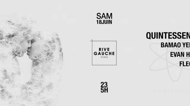 Le Rive Gauche // Quintessence x RÀS: BAMAO YENDE, EVAN HAYS, Flegon