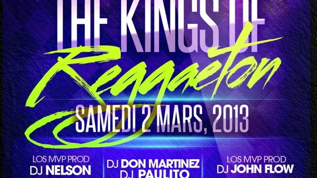The Kings Of Reggaeton Party