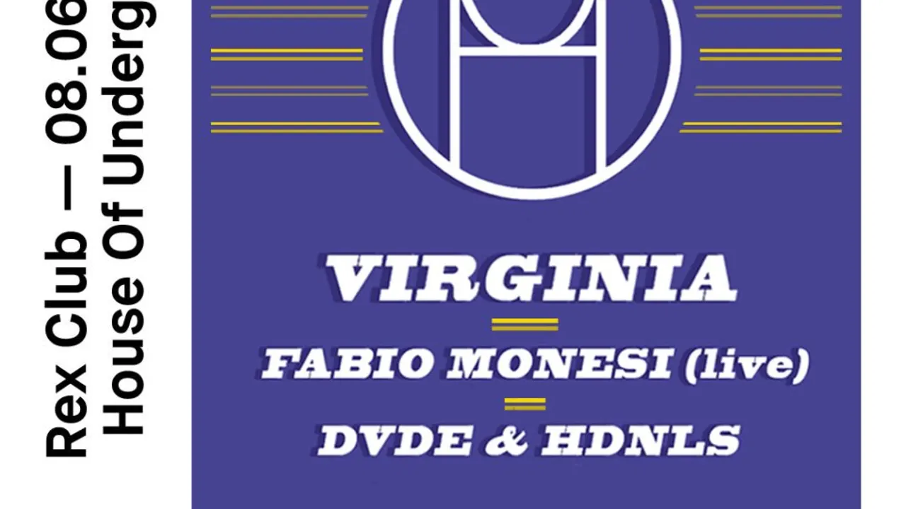 House OF Underground: Virginia, Fabio Monesi Live, Dvde & Hdnls