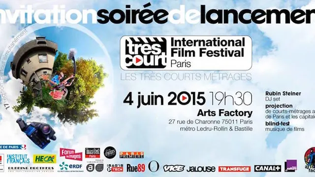 SOIRÉE DE LANCEMENT DU TRÈS COURT INTERNATIONAL FILM FESTIVAL