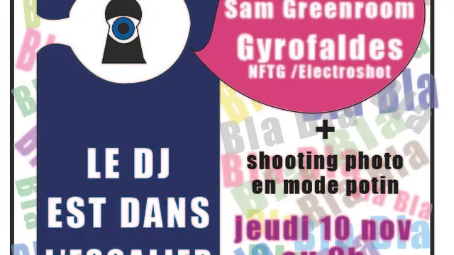 Electroshot #9: le DJ est dans l'escalier