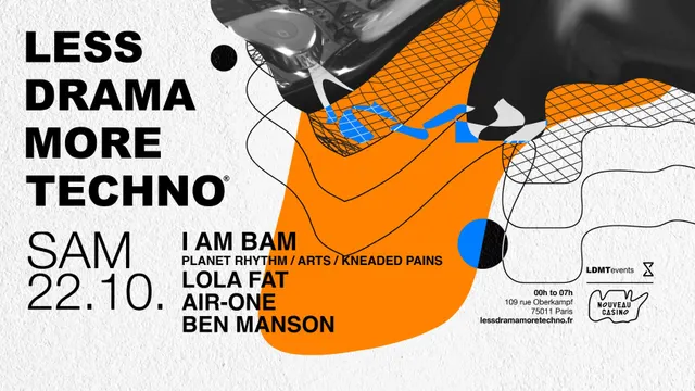 LESS DRAMA MORE TECHNO #31 (7th anniversary)