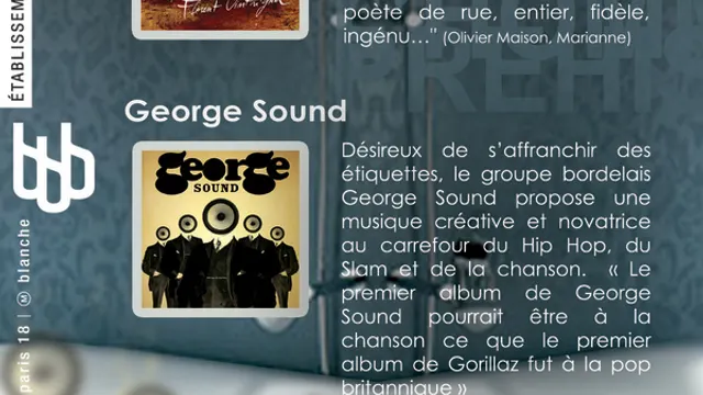 Florent Vintrigner & George Sound en concert