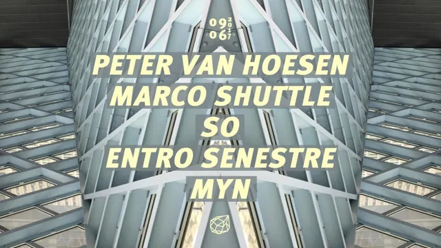 Concrete: Peter Van Hoesen, Marco Shuttle, So, Entro Senestre