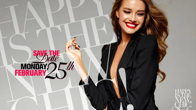 HAPPY IS THE NEW CHIC