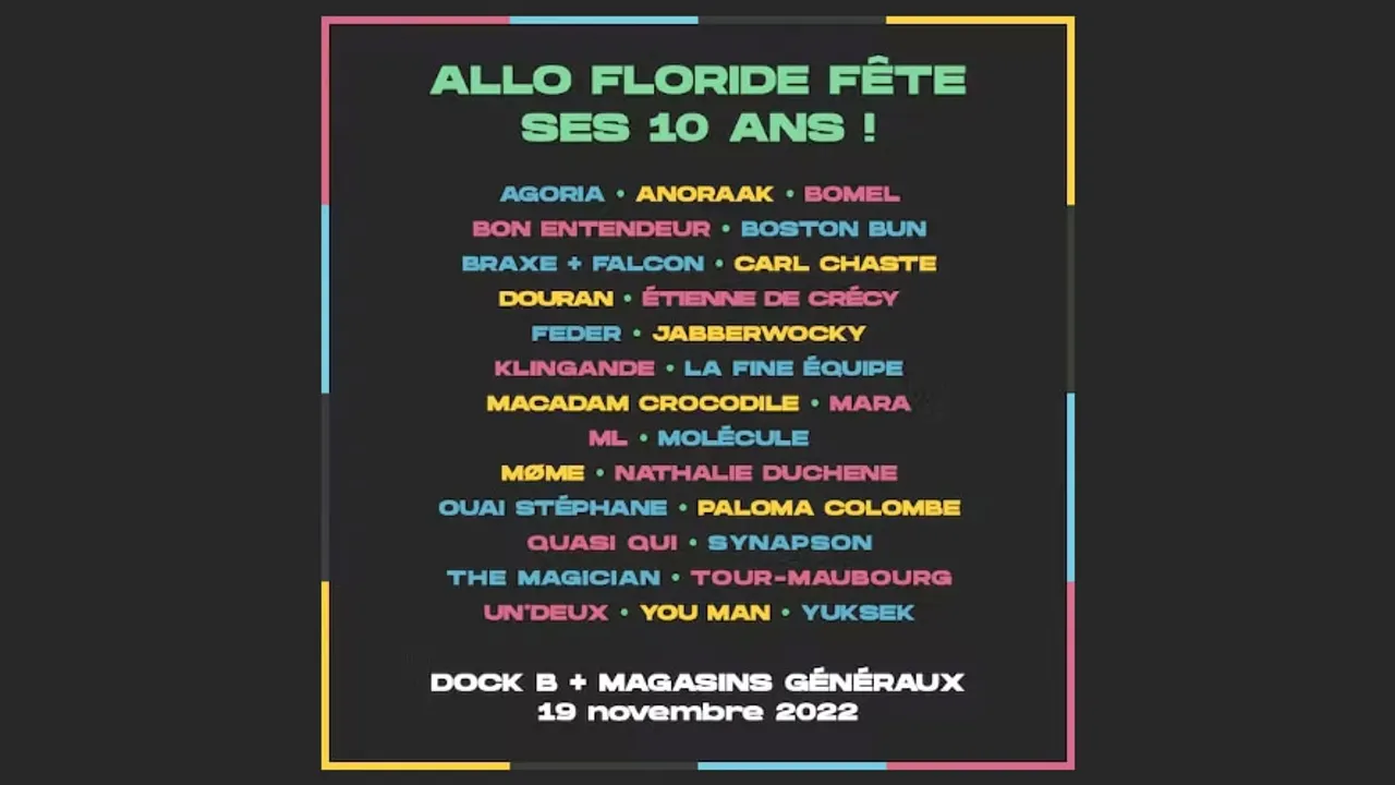 Allo Floride fête ses 10 ans 