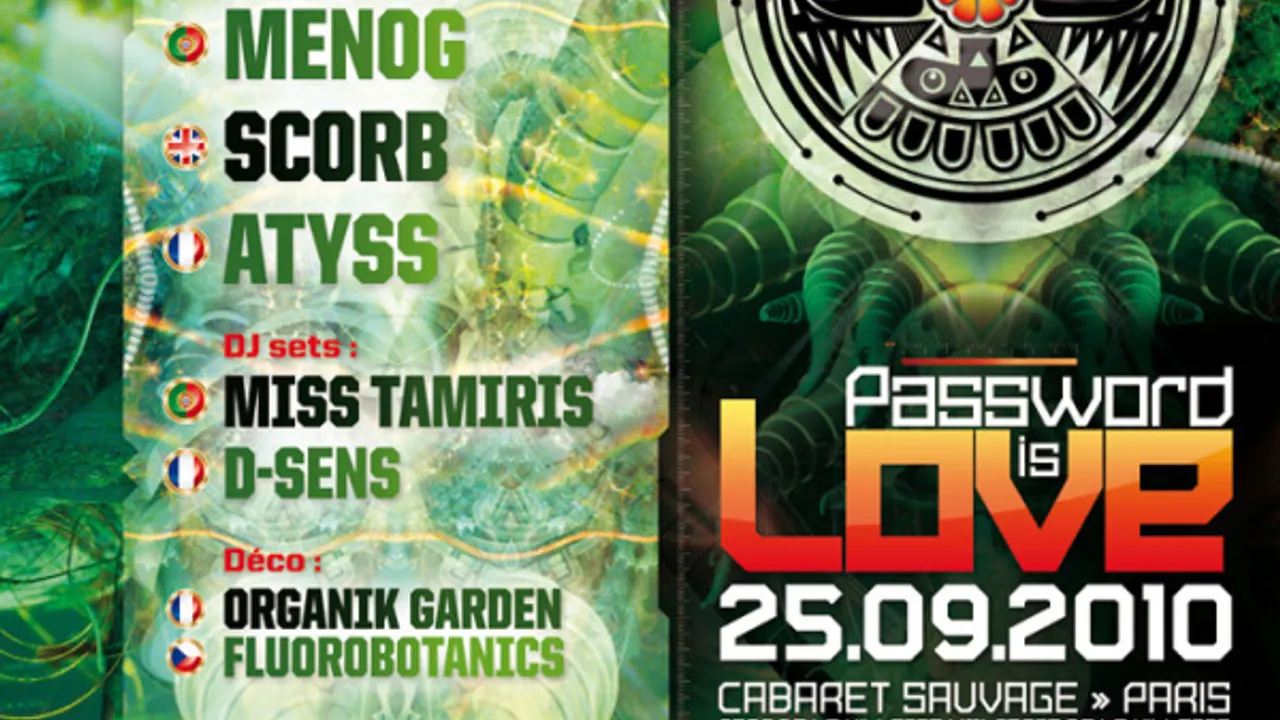 PASSWORD IS LOVE 2010 - Cabaret Sauva