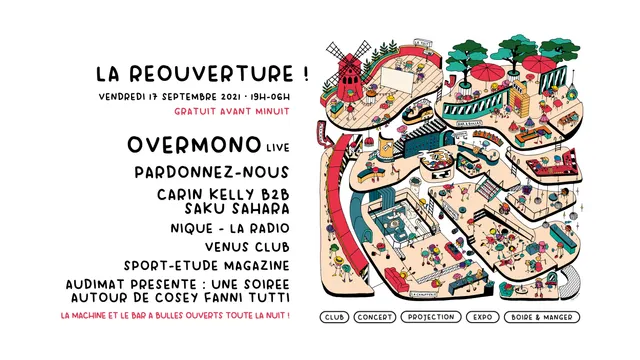 La Réouverture de La Machine