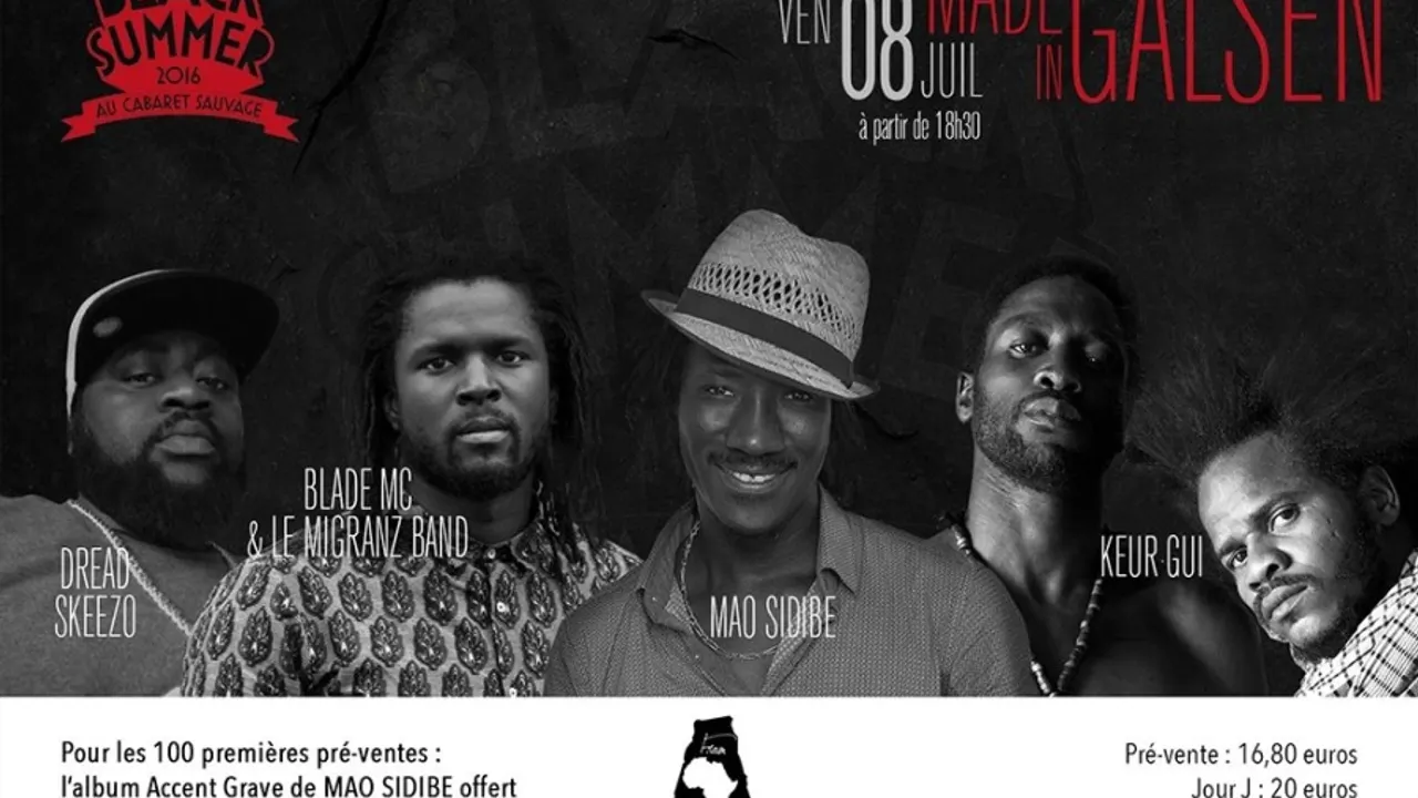 MADE IN GALSEN – MAO SIDIBE, KEURGUI - BLACK SUMMER FESTIVAL 2016