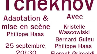 L'Ours & Une Demande en mariage de Anton Tchekhov ,  avec un violon en live…