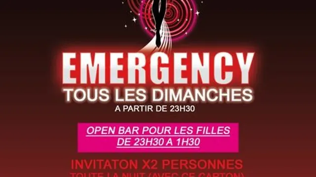 Soirée Emergency