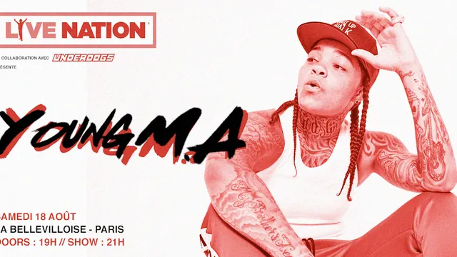 YOUNG M.A en concert à Paris !