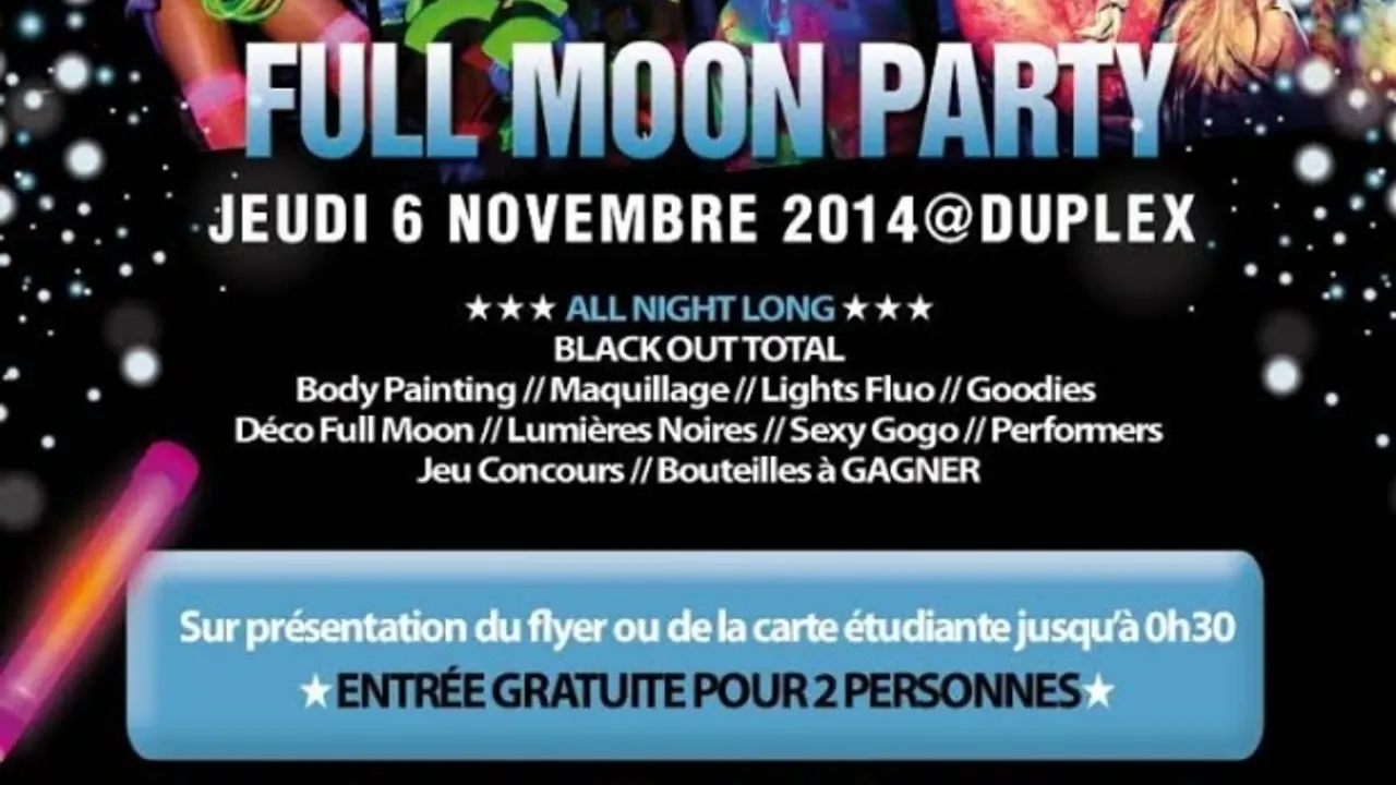 CAMPUS FOCH | SPECIAL FULL MOON PARTY