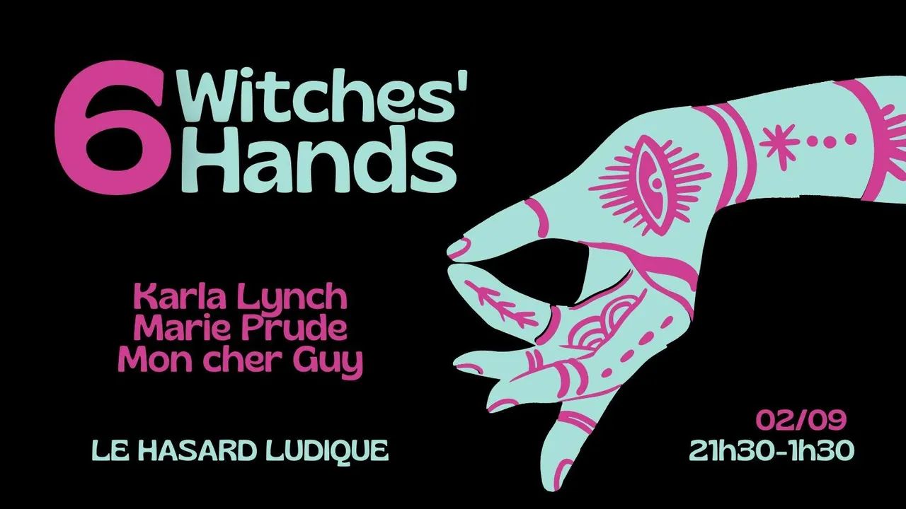 Dj set gratuit 100 % féminin I Karla Lynch + Marie Prude + Mon cher Guy