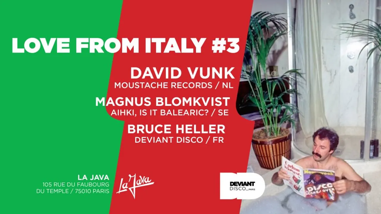 DDP presents Love From Italy #3 Feat. David Vunk