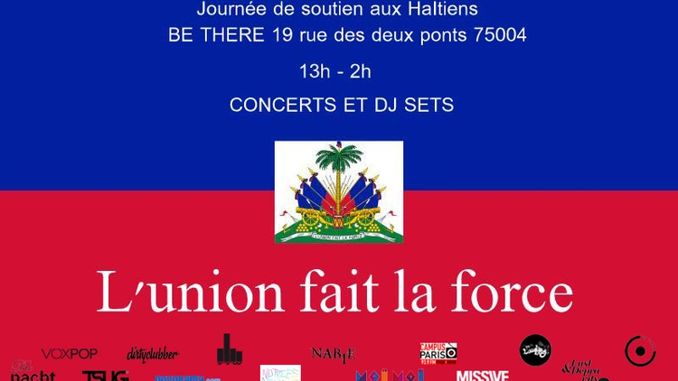 Journee De Soutien À Haiti