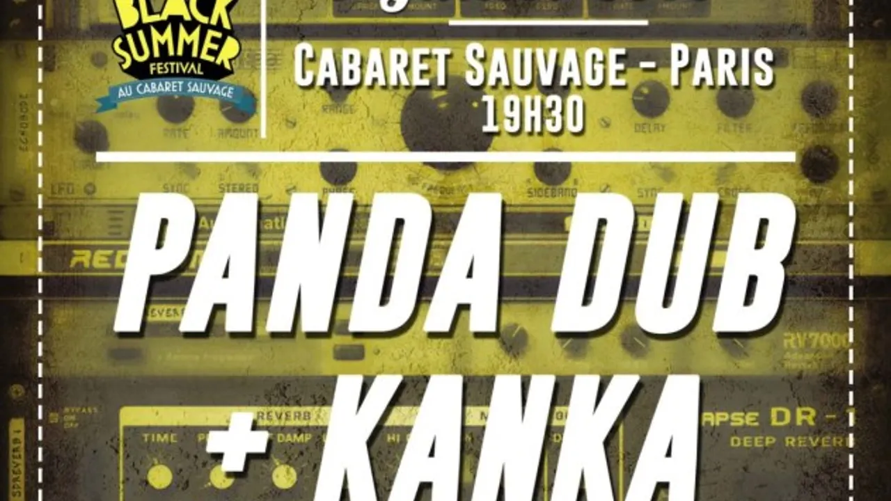 Here I Come x Black Summer Festival : Kanka + Panda Dub