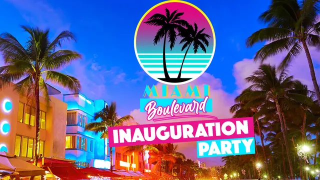Inauguration miami boulevard