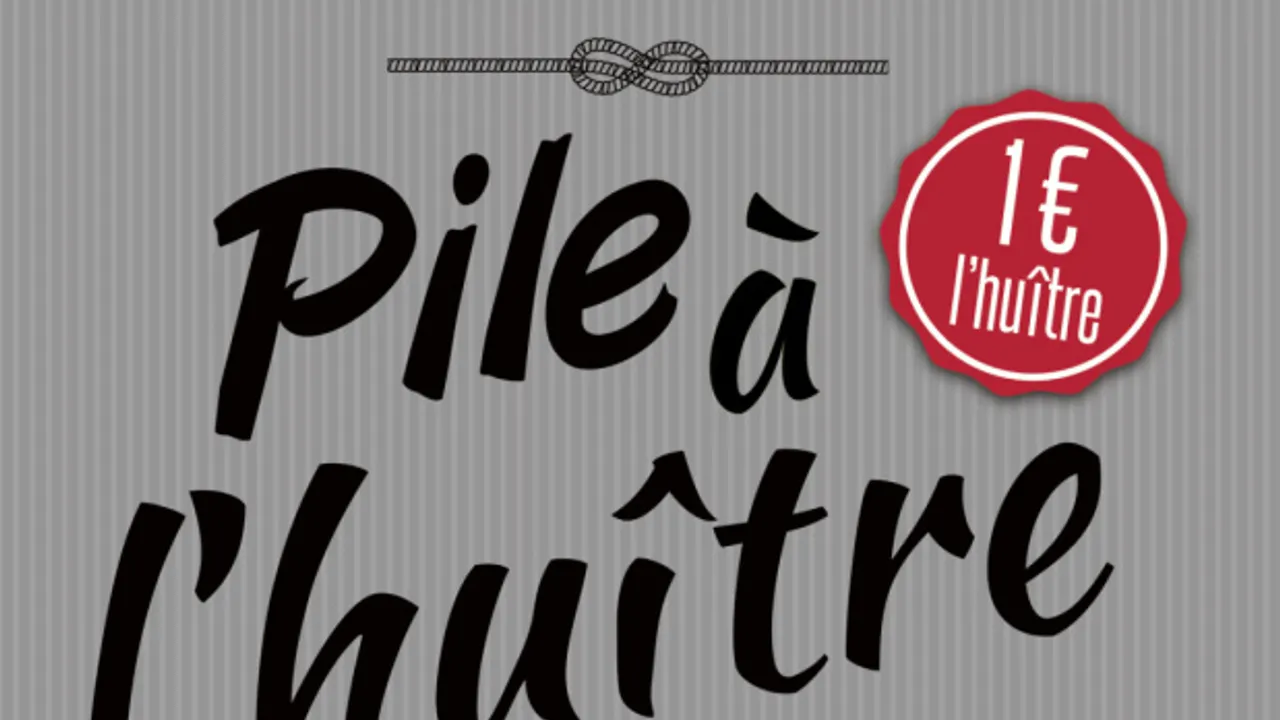 pile à l'huître