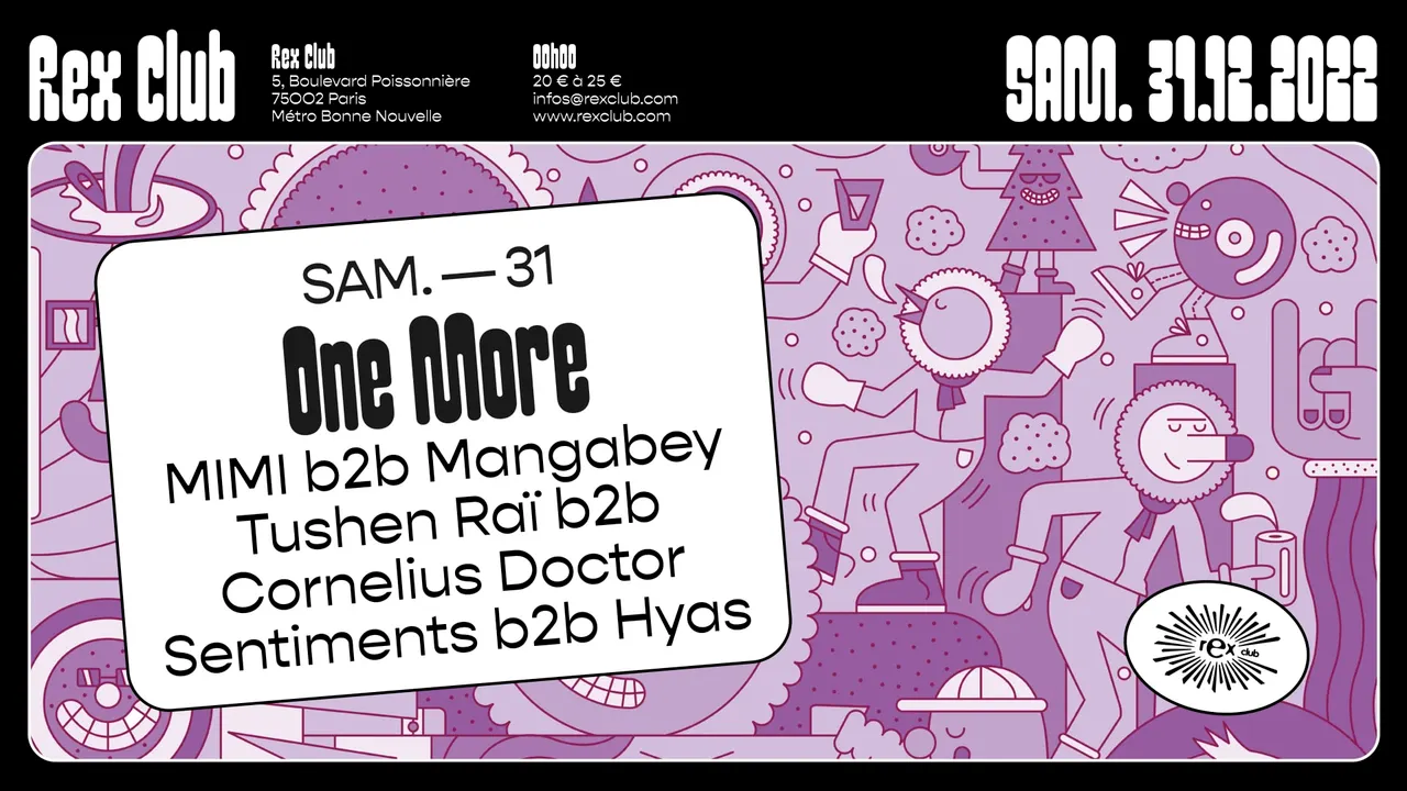 One More: MIMI b2b Mangabey, Tushen Raï & more