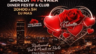 Saint Valentin sur les toits de paris
