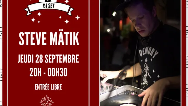 Steve Mätik au Bar Demory-Paris