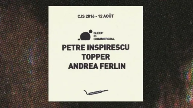 CrazyJack Season meets Sleep is Commercial : Petre Inspirescu, Topper, Andrea Ferlin