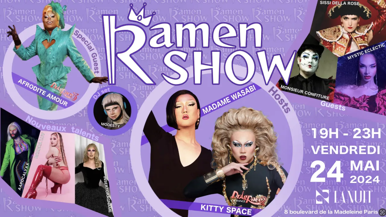 RAMEN SHOW X LA NUIT