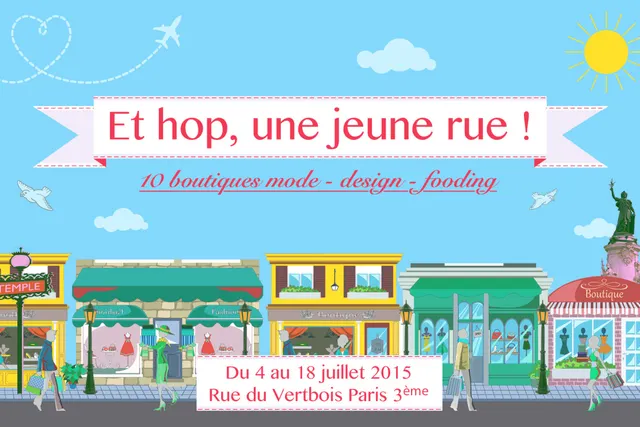 La Jeune Rue : 10 boutiques éphémères pour redonner vie au projet