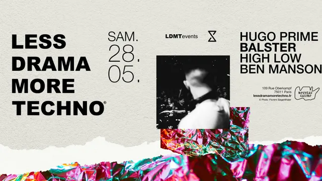 LESS DRAMA MORE TECHNO #27