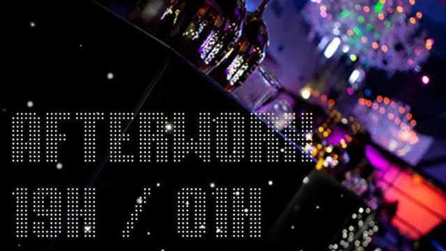 Afterwork @ Palais Maillot