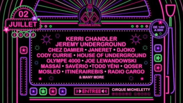 Madame Loyal : Kerri Chandler, Jeremy Underground